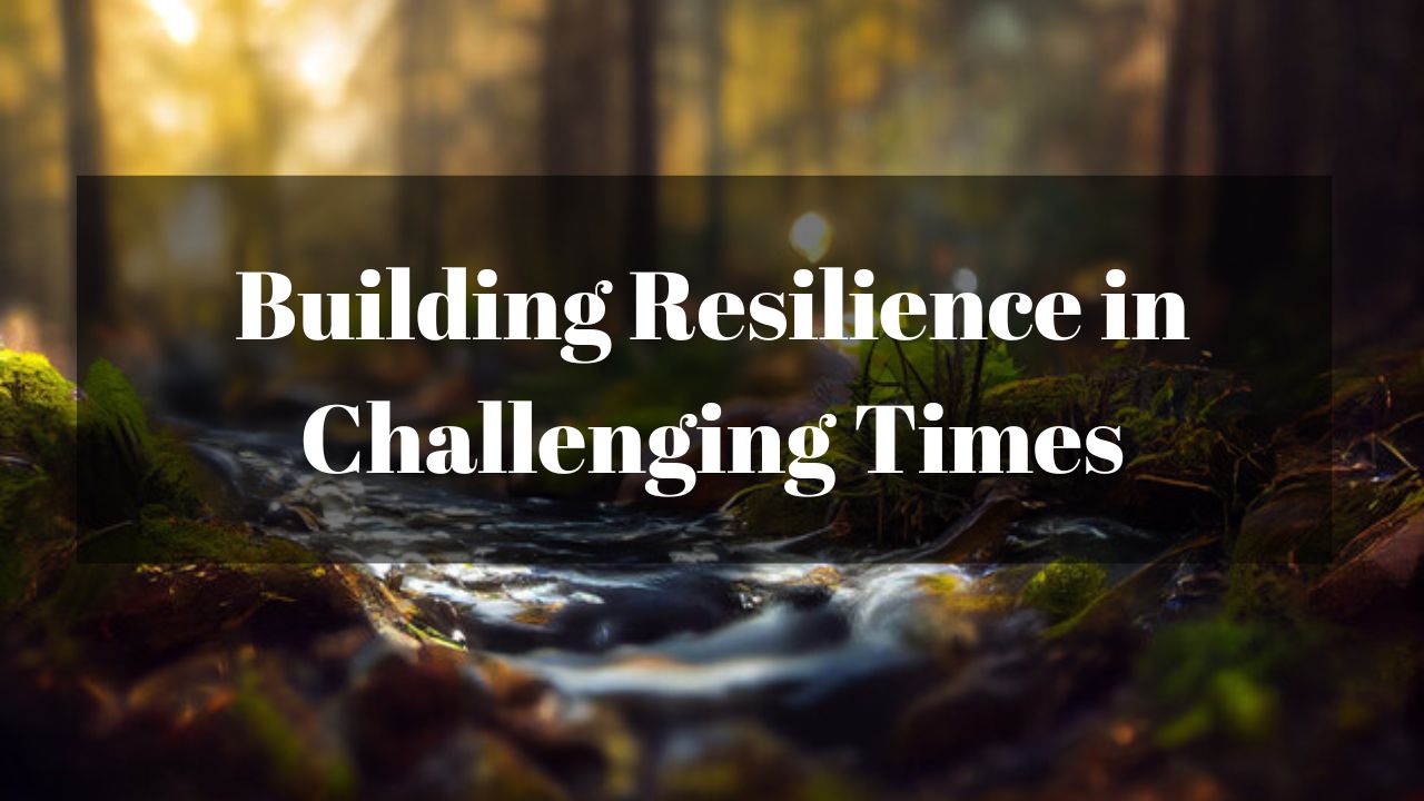 Building Resilience in Challenging Times